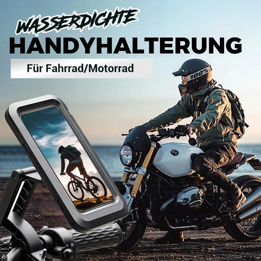 Universelle wasserdichte Handyhalterung für Fahrrad & Motorrad