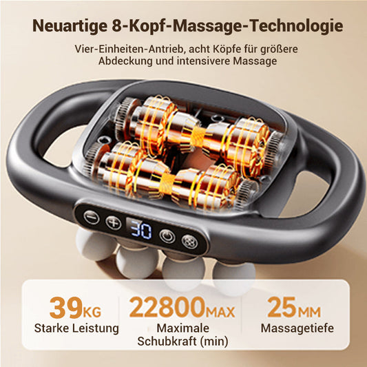 💕 Sommergeschenk 🎁16-Antrieb 8-Kopf Massagepistolen-Set 🚀 Kostenloser Versand 🚀