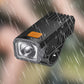 Wasserdichtes wiederaufladbares Fahrrad-Frontlicht mit Clip