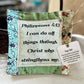 💜✝️Das beste Geschenk zum Aufmuntern und Segnen – Gebetsdecke mit Kreuz im Inneren