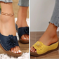 🩴 ‌SCHMERZFREIE ZEHEFREI-SANDALEN: Gel-Einlage + Blumenmuster bis Gr.44!‌ 🌟 ‌-50% SOFORT‌🔥