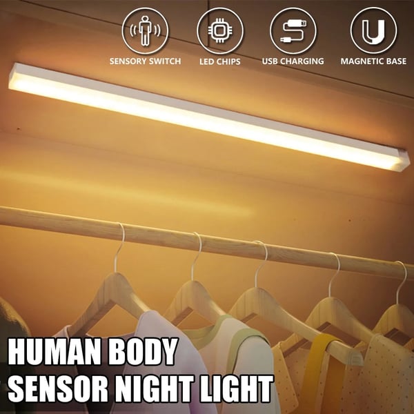 🔥Hot! New Year Sale🔥LED Smart Magnetic Human Body Sensor Light