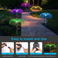 🔥Kaufen Sie 1 und erhalten Sie 1 gratis🔥 Solar Wasserdicht Outdoor Rasen Farbe ändernde Qualle Umgebungslicht