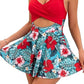🩱 Damen-Badeanzug mit Cut-out und Rock