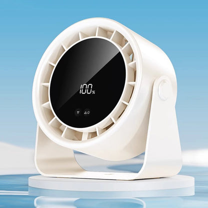 🌪️Leiser Mini-Tischventilator mit 100 Geschwindigkeiten und Digitalanzeige