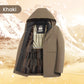 📢 69 % RABATT! ✨ Warmer Wintermantel für Herren – Hochleistungsisolierung mit abnehmbarer Kapuze für eisige Temperaturen ❄️🧥