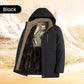 📢 69 % RABATT! ✨ Warmer Wintermantel für Herren – Hochleistungsisolierung mit abnehmbarer Kapuze für eisige Temperaturen ❄️🧥