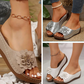 🩴 ‌SCHMERZFREIE ZEHEFREI-SANDALEN: Gel-Einlage + Blumenmuster bis Gr.44!‌ 🌟 ‌-50% SOFORT‌🔥
