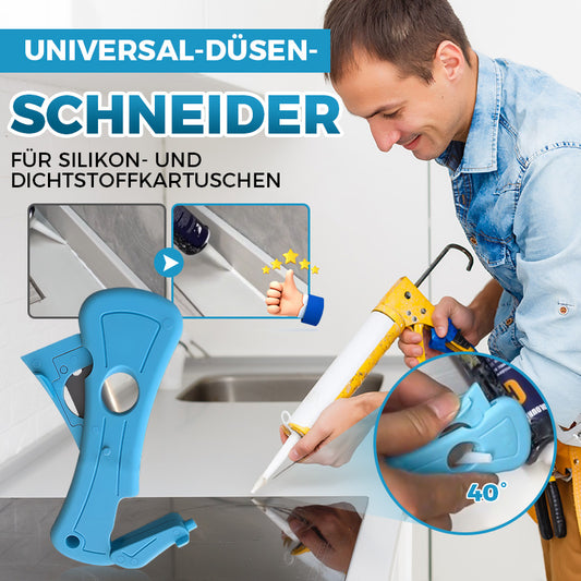 Universeller Düsenschneider für Silikon- und Dichtstoffkartuschen