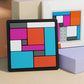 Kreatives geometrisches Block-Puzzlespiel