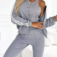 ⏳Begrenzte Zeit 50% Rabatt💥Dreiteiliges Set aus Baseballjacke und -hose für Damen