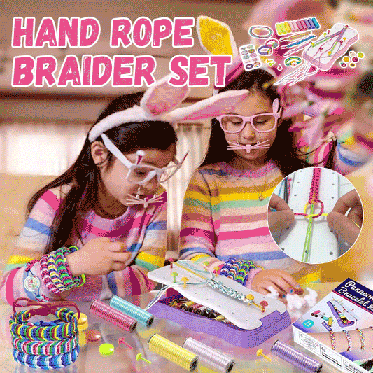 🔥Heißer Verkauf 50% Rabatt🔥DIY Handseil-Flechtset