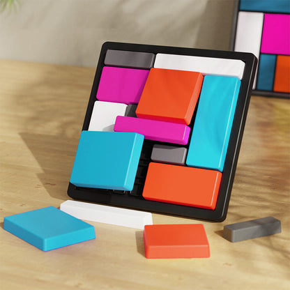 Kreatives geometrisches Block-Puzzlespiel