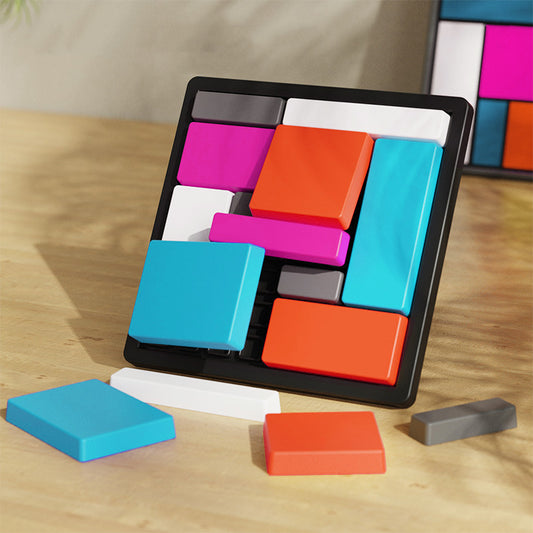 Kreatives geometrisches Block-Puzzlespiel