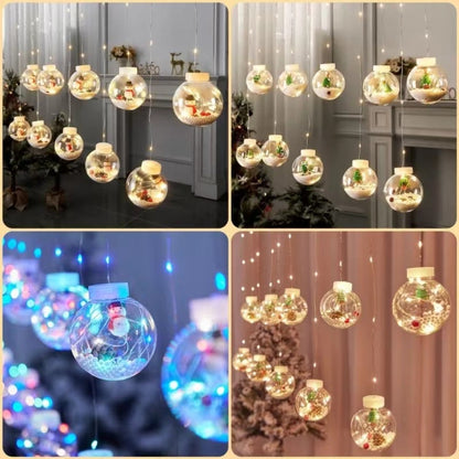 🎄🎄Christmas LED Wishing Ball Lights💡String Decoration🌟🎊