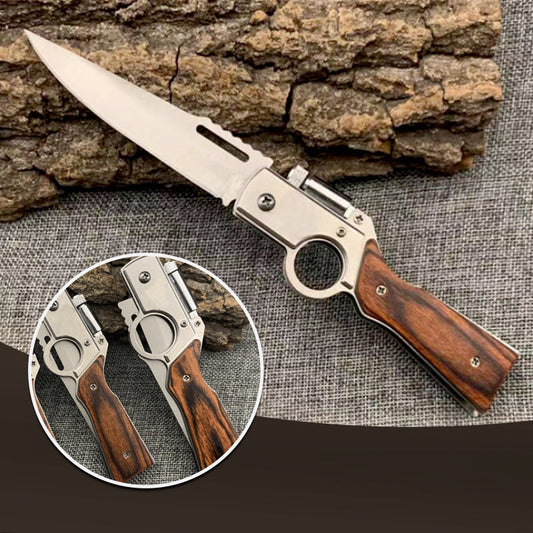 Outdoor-Edelstahl-Feder-Klappmesser🗡️