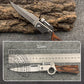 Outdoor-Edelstahl-Feder-Klappmesser🗡️
