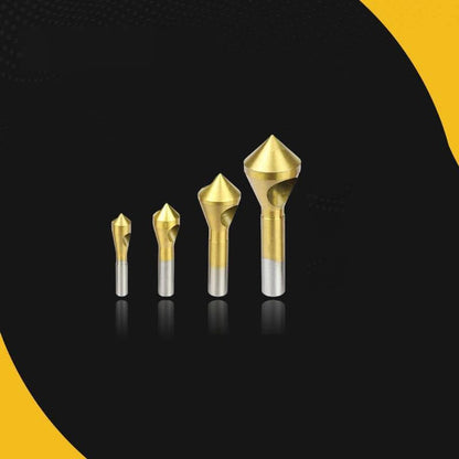 ⏳Begrenzte Zeit 50% Rabatt💥Titanbeschichtetes Senkungsfasenwerkzeug（4 PCS）