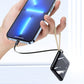 🚀 Spiegel Design, modisch und cool 🔋 Neue 20000 mAh große Kapazität Powerbank mit integriertem Kabel