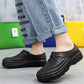 Men's Soft Waterproof Oilproof Slip-On Work Shoes