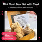 🎁Feiere Weihnachten mit 47 % Rabatt⏳Handgemachter Mini-Plüsch-Teddybär in Box🧸