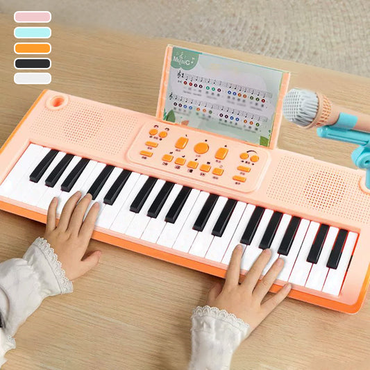 37-Tasten-Kinder-Keyboard mit Mikrofon
