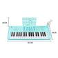 37-Tasten-Kinder-Keyboard mit Mikrofon