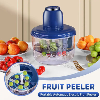 🍎Elektrischer Obstschäler mit USB 🔋 | 25 Sekunden Schälzeit  | Kabellos & leise 🌿 | Einfache Reinigung 💦