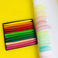 36-Farben-Dreieck-Wachsmalstift-Set – ungiftig, abwaschbar