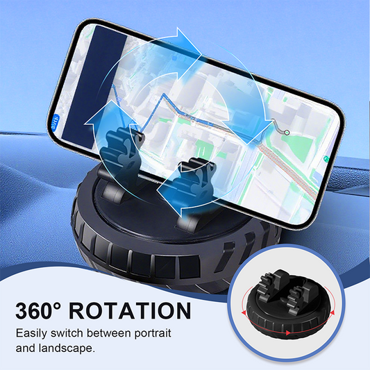360° drehbarer kompakter Autohalter für Smartphones 🔄🚗📱
