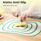 Flexibles Schneidebrett aus lebensmittelechtem Material mit Sandfinish