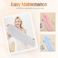 🛁  Großes Haarhandtuch mit sicherem Band für Frauen