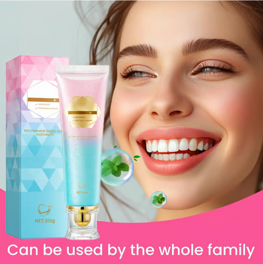 ✨Erreichen Sie ein strahlendes Lächeln - 50% RABATT🦷Zahnpasta mit Niacinamid-Aufhellung – für gesündere, weißere Zähne!