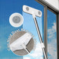 Reinigungsbürste mit Teleskopstange für Fenstergitter