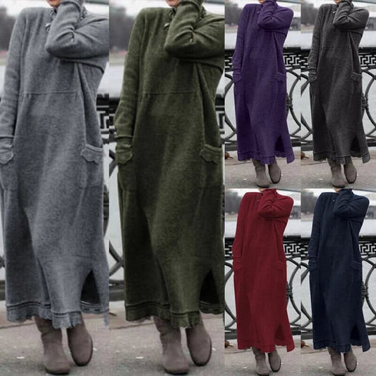 🔥Ferienangebot 55 % Rabatt🔥Lockeres Maxikleid aus Spitze in Übergröße Nein