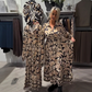 💥2025 Neues Design✨ Halbpreisverkauf💃Anmutiges Langarmkleid mit Blumenmuster