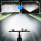 Wasserdichtes wiederaufladbares Fahrrad-Frontlicht mit Clip