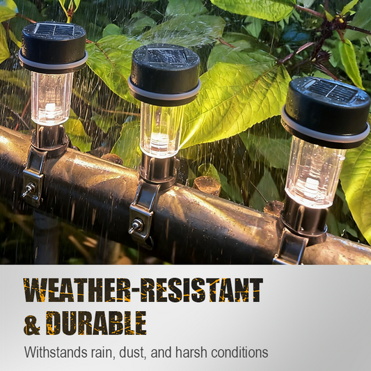 Wasserdichte Solar-Lichterketten für den Außenbereich