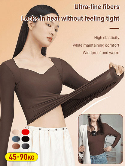 Ideales Geschenk - Unsichtbare und hautfreundliche Thermounterwäsche für Damen