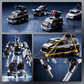9-in-1 magnetisches transformierendes Auto- und Roboterspielzeug