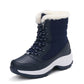 Warme, verdickte, wasserdichte, rutschfeste Schneestiefel