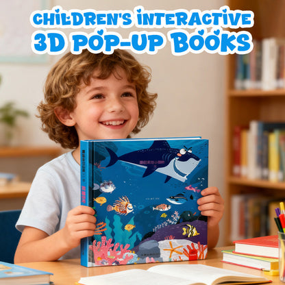 ✨ Interaktive 3D-Pop-up-Bücher für Kinder 💖