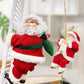 🎅Frühweihnachtsangebote – 50% RABATT🎄Elektrischer Kamin mit kletterndem Weihnachtsmann und Musikspielzeug