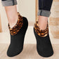 Indoor-Socken mit gepolstertem, rutschfestem Griff und Thermofunktion