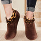 Indoor-Socken mit gepolstertem, rutschfestem Griff und Thermofunktion