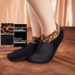 Indoor-Socken mit gepolstertem, rutschfestem Griff und Thermofunktion