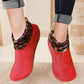 Indoor-Socken mit gepolstertem, rutschfestem Griff und Thermofunktion