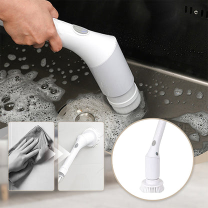 Wasserdichter, teleskopischer elektrischer Spin Scrubber