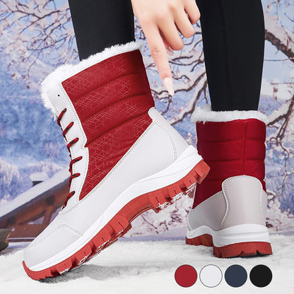 Wasserdichte warme Winterstiefel für Damen