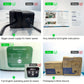 Portable, foldable washing machine